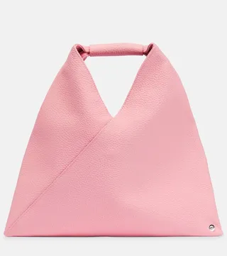 Japanese leather tote bag