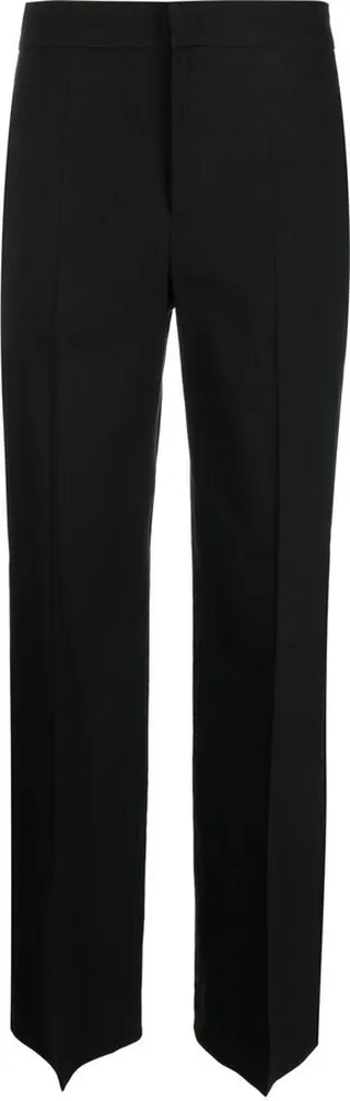 High-Waisted Tailored Trousers
