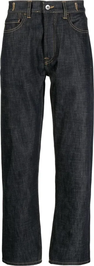 Tearaway tapered jeans