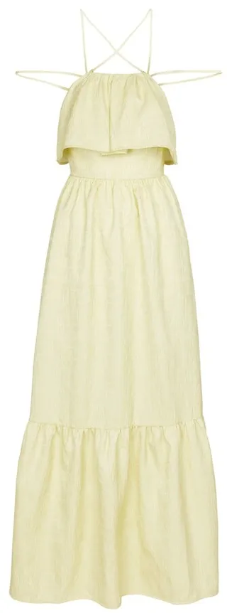 Jacquard maxi dress