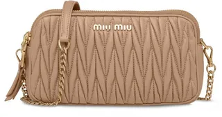 Matelassé-Effect Mini-Bag