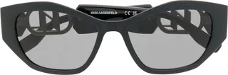 Logo-Plaque Tinted Sunglasses