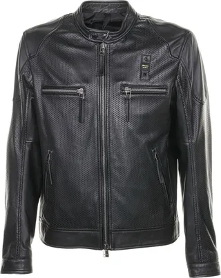 Leather Jacket With Zip