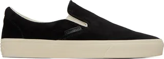 TOM FORD Black Slip-On Sneakers