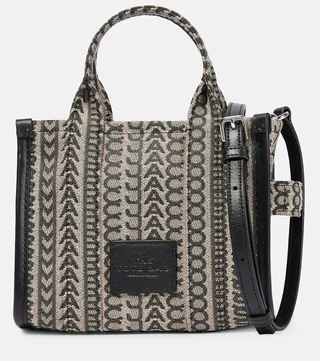 The Micro monogram jacquard tote bag