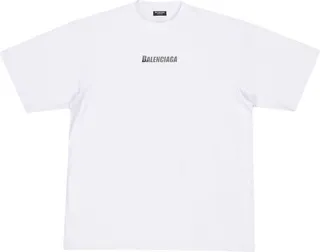 oversized logo-print T-shirt