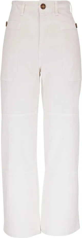 High-Waisted Wide-Leg Jeans