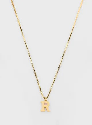 R-Letter Necklace