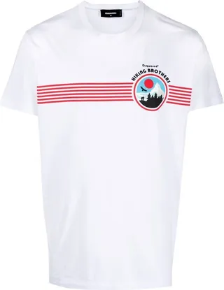 logo crew-neck T-shirt