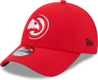 Men's New Era Red Atlanta Hawks The League 9FORTY Adjustable Hat