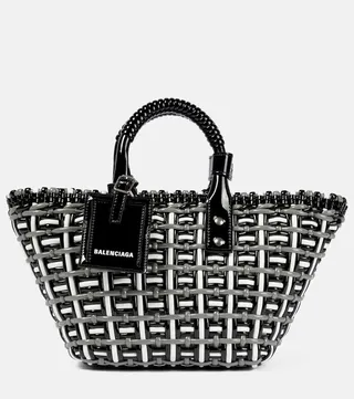 Bistro Basket XS faux leather tote