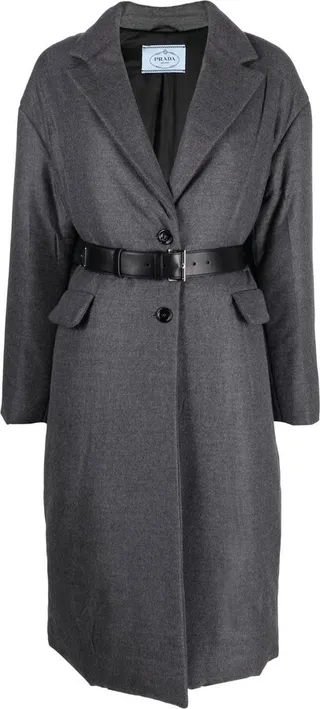 Belted Wool Coat