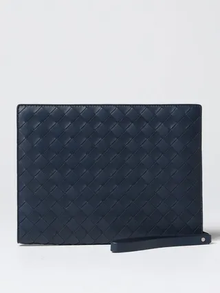 Bottega Veneta document holder in woven leather