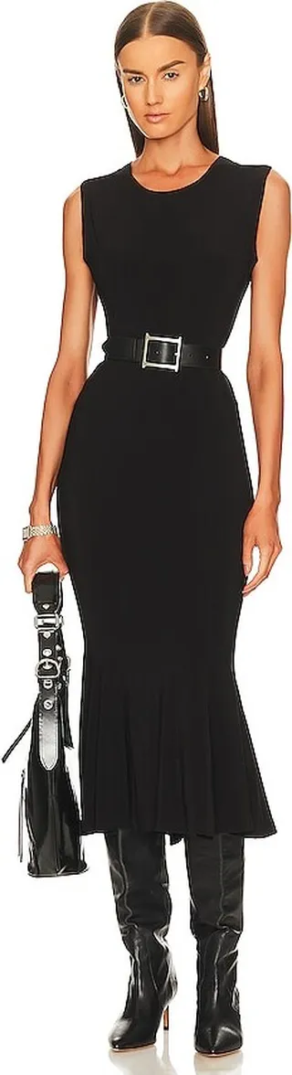 Sleeveless Fishtail Dress