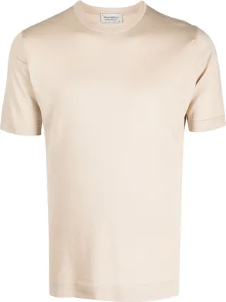crew-neck cotton T-shirt