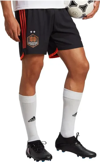 Men's adidas Black Houston Dynamo Fc Aeroready Authentic Shorts