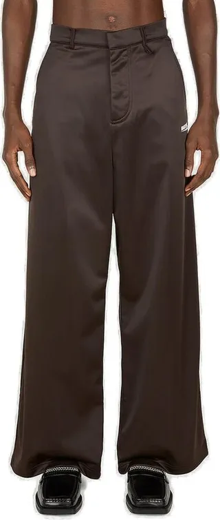 Martine Rose Mid-Rise Wide-Leg Trousers