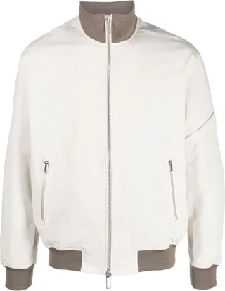 Two-Tone Bomber Jacket