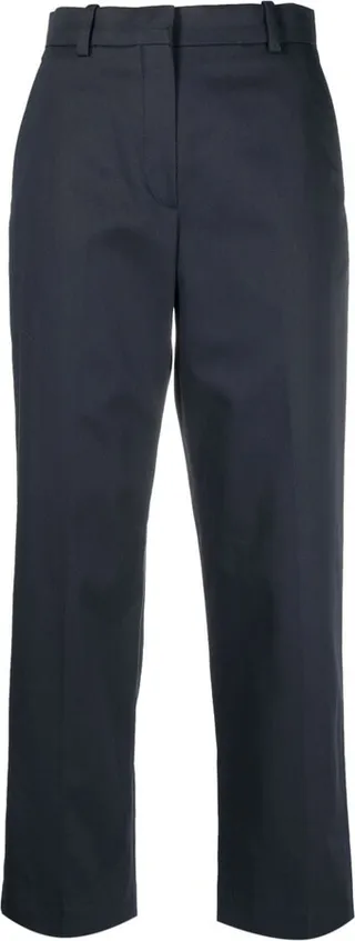 Cropped Tailored Trousers
