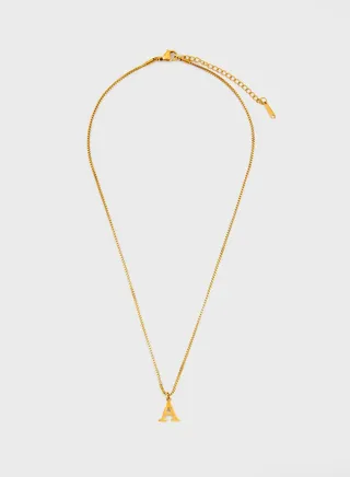 A-Letter Necklace