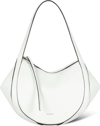 Mini Lin leather shoulder bag
