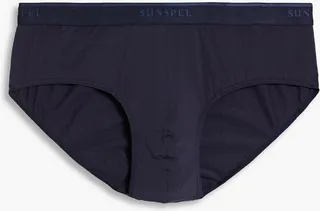 Stretch-cotton jersey briefs