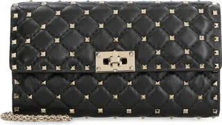 Valentino Garavani Rockstud Spike Quilted Shoulder Bag