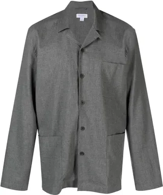 Buttoned Pajama Shirt