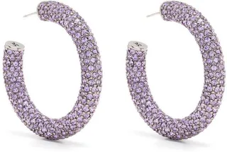 Cameron medium hoop earrings