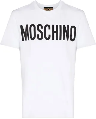 logo-print organic cotton T-shirt