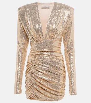Sequined minidress