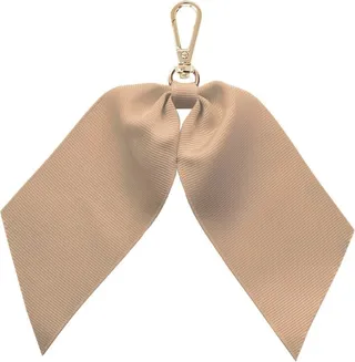 Johnny Loves Rosie - Mocha Harper Ribbon Keyring