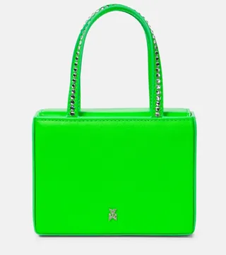 Gilda Super Mini embellished leather tote