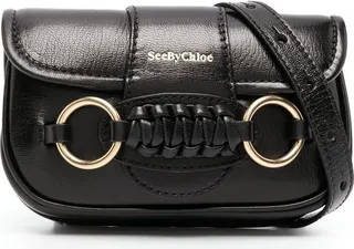 Saddie leather belt bag