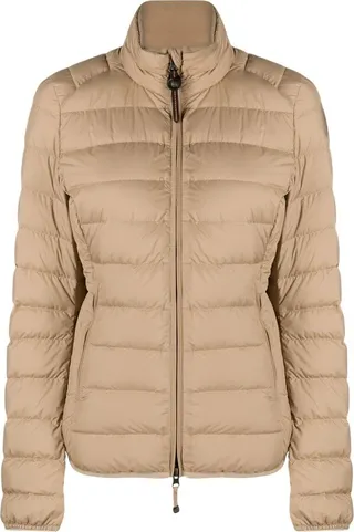 Padded Logo-Patch Jacket