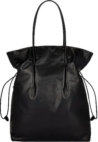 The Row Polly Tote in Black