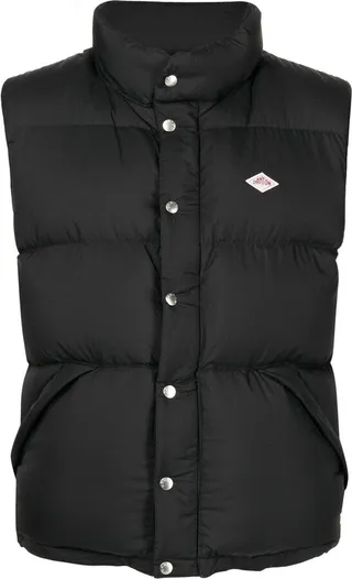 Logo-Patch Padded Gilet