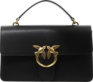 Pinko Love One Logo Plaque Tote Bag