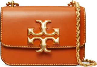 Small Eleanor Convertible Leather Shoulder Bag