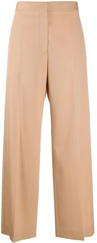 High Waist Tailored Trousers