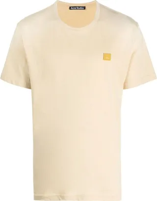 logo-patch crew-neck T-shirt