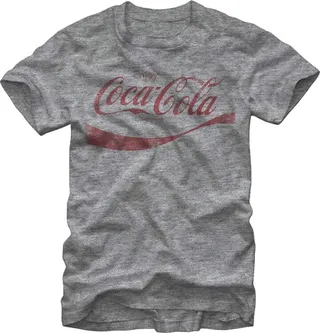 Men's Coca Cola Taste of Time T-Shirt - Athletic Heather - Small