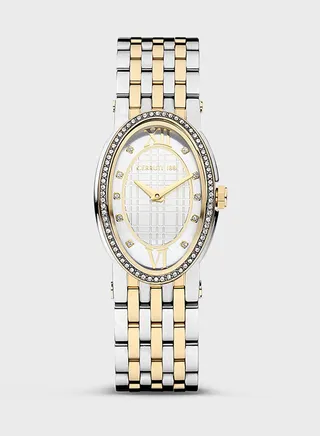 Steel Strap Analog Watch