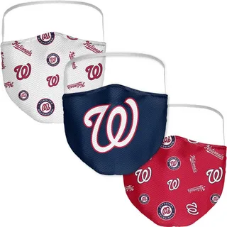 Fanatics Washington Nationals 3-Pk. Face Mask