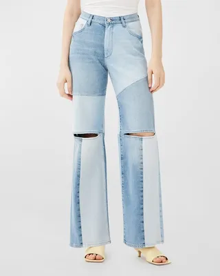 KSENIASCHNAIDER x DL1961 Zoie Wide-Leg Relaxed Vintage Jeans