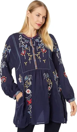 Johnny Was Dixie Tunic (Push Gravel) Women's Clothing