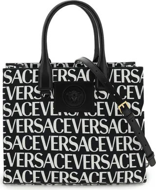 All-over Logo Small Tote Bag
