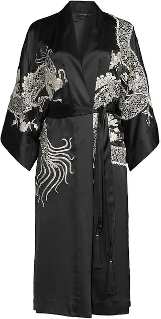 Hanaka Embroidered Dragon Robe