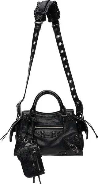 Balenciaga Black XS Neo Cagole Bag