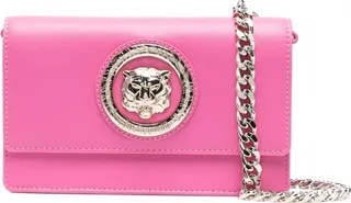 Tiger Head motif shoulder bag